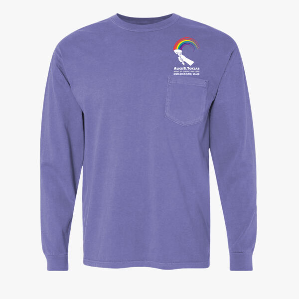Comfort Colors® Heavyweight Ring Spun Long Sleeve Pocket Tee Thumbnail